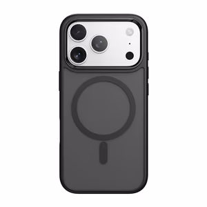 Rock Guard Touch Matte Series Magnetic Ümbris jaoks Iphone 17 Pro Max must (metal lens frame)