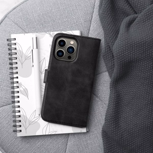Чехол-книжка для iPhone 13 Tender Book чёрный