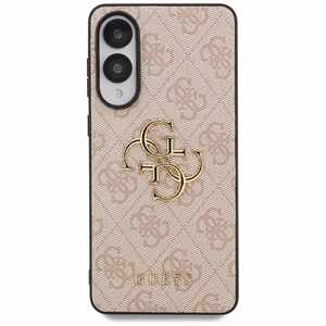 GUESS ümbris jaoks SAMSUNG S25 Edge GUHCS25E4GMGPI (4G PU Big Logo) roosa