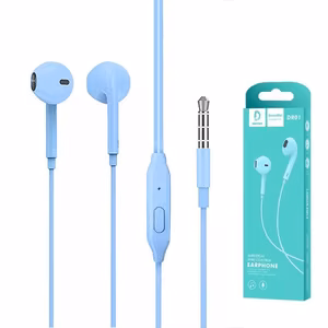 Handsfree Denmen (DR01B) 3,5mm sinine