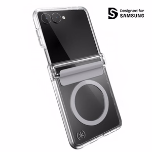 Speck Presidio Perfect-Clear Magnet – MagSafe ümbris Samsung Galaxy Z Flip 8-le (läbipaistev)