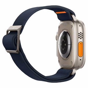Spigen Fit Lite Ultra Strap jaoks Apple Watch 4/5/6/7/8/9/SE/Ultra (42/44/45/49 mm) - tumesinine