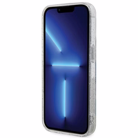 Karl Lagerfeld Karl&Choupette Glitter MagSafe ümbris jaoks iPhone 15 Pro - läbipaistev