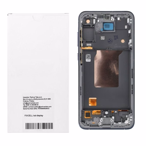 OLED LCD-дисплей REWA с рамкой для SAMSUNG A55, черный