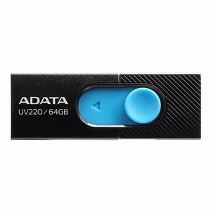 USB mälupulk USB2 64GB sinine Adata UV220