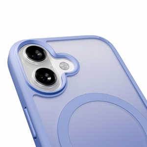 Puro Gradient TPU Ümbris Compatible with MagSafe jaoks iPhone 17 - Sinine