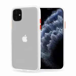 Vennus Color Button Bumper jaoks Samsung Galaxy A20S Läbipaistev