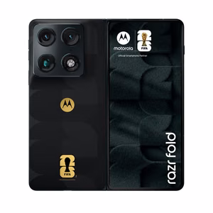 Motorola razr fold nutitelefon, 20.6 cm (8.09"), Dual SIM, Android 16.0, 5G, USB Type-C, 16 GB, 512 GB, 6000 mAh, must