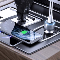 Autolaadija Dudao "R4Ultra" hall 120W (1xPD / QC3.0)