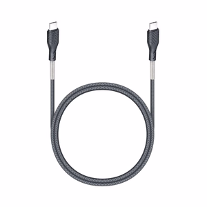 Kaabel USB C to USB C Forcell F-Energy QC4.0 PD 5A 66W Carbon 1 m CB-02C must