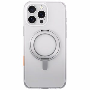 Uniq Swivix 360 Rotating Kickstand Ümbris jaoks iPhone 16 Pro Max - Läbipaistev