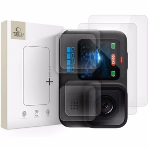 Tech-Protect Glass Fit+ закалённое стекло 2 шт. для GoPro Hero 9 / 10 / 11 / 12 - прозрачное