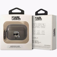 Karl Lagerfeld KKLAP2HNIKTCK Airpods Pro 2 cover must/must Ikonik Karl Lagerfeld