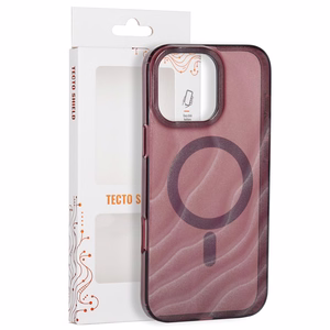 Tecto Shield Desert Mag ümbris mudelile iPhone 16 Pro Max 6,9", mahagonivärvi