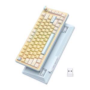 Onikuma MT707 mänguklaviatuur (kollane)