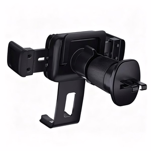 Must 360° klambriga auto ventilatsiooniava hoidik Wozinsky WUS-M1