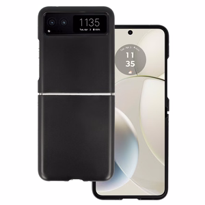 Back Ümbris MATT jaoks MOTOROLA RAZR 40 5G Must