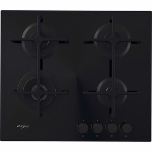 Whirlpool AKT 627/NB1 sisseehitatud gaasipliit, must, 59 cm, 4 tsooni