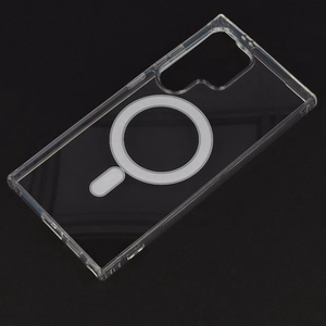 Acrylic Magsafe Ümbris jaoks Samsung Galaxy S25 Ultra läbipaistev