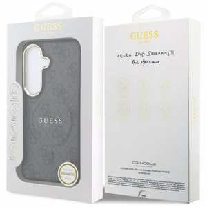 Guess ümbris 4G Embossed Ring MagSafe Samsung Galaxy S26 Plus jaoks must