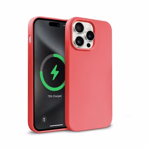 Crong Color Cover Magnetic MagSafe ümbris seadmele iPhone 15 Pro Max, roosa