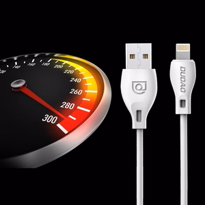 Dudao cable USB / Lightning 2.1A cable 2m valge (L4L 2m valge)