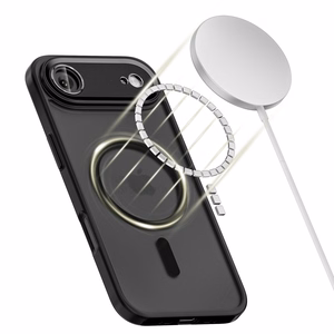 Tech-Protect MagCam MagSafe Ümbris jaoks iPhone 17 Air - Matt Must