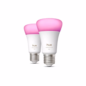 Philips Hue WCA 810 A60 2P EU E27 6 W White and colour light Bluetooth and Zigbee
