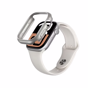 AmazingThing Minimal Ümbris jaoks Apple Watch 46mm – hõbedane