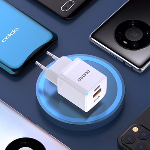 Wall Laadija GaN 33W PPS USB C/USB Dudao A13Pro - valge