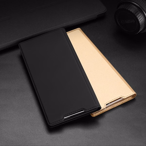Чехол-книжка Dux Ducis Skin Pro для Samsung Galaxy S22 Ultra золотой
