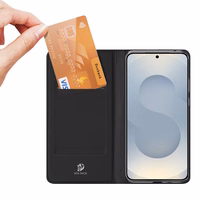 DUX DUCIS wallet ümbris SKIN PRO jaoks SAMSUNG S25 Edge must