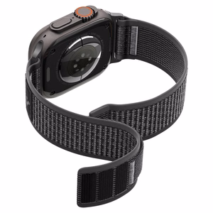 Spigen Athlex Air 2 Strap for Apple Watch 44/45/46/49mm - Black and Gray