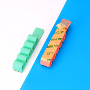 Silicone office organizer - pink