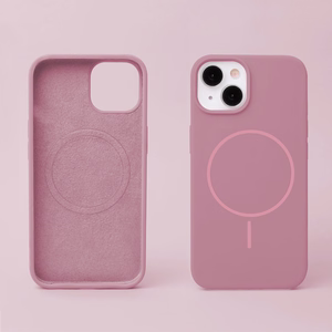 Silicone Thin Mag ümbris iPhone 17 Pro Max 6,9" roosa