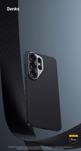 Benks Magnetic Armor Pro Kevlar ümbris metallraam 600D G049 Samsung Galaxy S26 Plus jaoks must