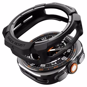 Spigen Rugged Armor ümbris mudelile Samsung Galaxy Watch Ultra 47 mm – mattmust