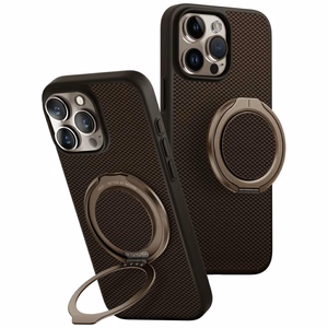 Uniq Keva Air Magclick Charging GripFit Ümbris jaoks iPhone 16 Pro Max - Brown