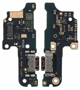 Гибкий шлейф Xiaomi Redmi 13C 5G с разъемом зарядки и микрофоном оригинал (service pack)