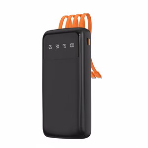 Dudao K6Pro universaalne 10000mAh energiapank USB-kaabliga, USB Type C, Lightning Black (K6Pro-must)