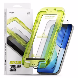Ringke Easy Slide 2-pack tempered glass jaoks iPhone 17 - must