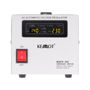 Automaatne pingestabilisaator KEMOT MSER-500 (500 VA, servomootor)