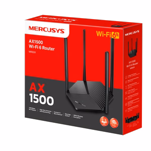 Mercusys AX1800 kahesagedusriba WiFi 6 ruuter