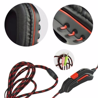 ART wire headphones gaming Jack 3,5 mm with microphone NEMEZIS must