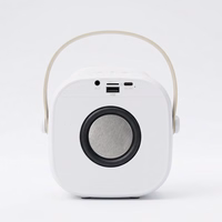 Blavec kantav Bluetooth kõlar WS-08 Karaoke Idol 8W 2 mikrofoniga valge