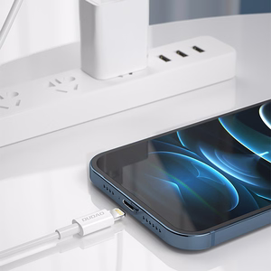 Dudao L6X USB-C - Lightning PD 20W 1m Kaabel - valge