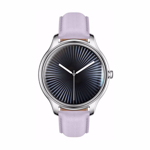 COLMI L28 Smart Watch (silver-purple + purple leather strap)