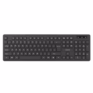 Savio KB-02 klaviatuur kodu/kontor USB QWERTY must