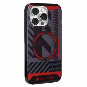 Audi IML Sport MagSafe Ümbris jaoks iPhone 13 Pro / 13 6.1" - must