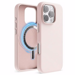 Telefoni ümbris „TM MagSafe Silicone“ iPhone 13 Pro Max jaoks / Pink Sand /